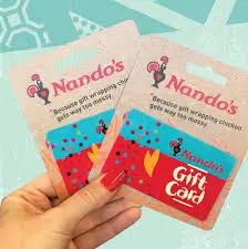 Nandos Physical Gift Card