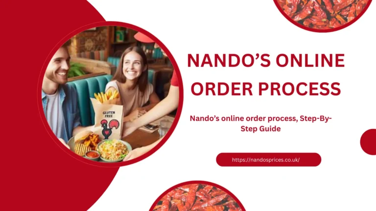 Nando's Online order Process