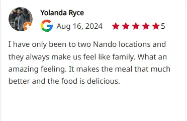 Nando's USA Reviews 3