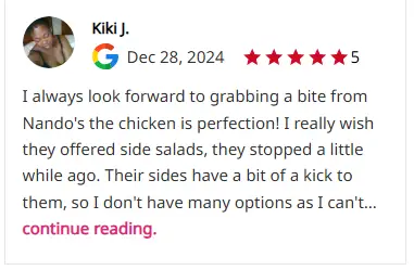 Nando's USA Reviews 4