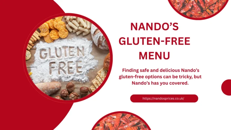 Nando's Gluten-Free Menu