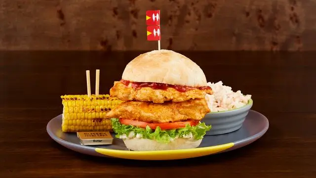 Double Chicken Burger