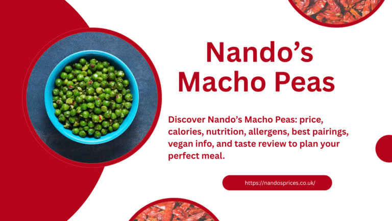 Nando's macho Peas